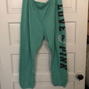 Love Pink Sweatpants-large